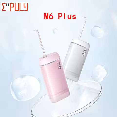 ENPULY Oral Irrigator M6 Plus Portable Bucal Ultrasonic Dental Water Jet For Tooth Cleaner Waterpuls
