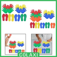 [Colaxi] Carpet Markers Home Use Education for Children Kids Hand Footprint Massage for Balance Home