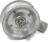 5" Steel Pipe Track Roller (Safety) Galvanized for 1 5/8" O.D. Pipe Track