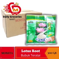 Promosi Minuman Bubuk Akar Teratai Monsta Serbuk Teratai - Lotus Root