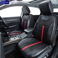 AUTO PLUS Sporty Carbon Leather Universal Car Seat Cover with Zipper Design Fit for Suvs, Vans, Seda