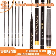 joran tenggek super kuat / Joran Serat Karbon Teleskopik / Joran Tegek Fishing Rod Carbon Tegek / tegek 450 murah ringan kuat / tegek full carbon / Joran Pancing Carbon Murah / Joran Pancing Arus / joran tegek super kuat 10kg/Joran Pancing Untuk Air Tawar