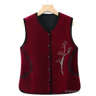 New Style Elderly Vest - Warm Spring & Autumn Outerwear for Seniors C8F0