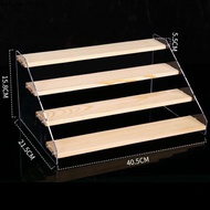 2-7 tier wooden display rack riser acrylic display rack tier spice rack perfume rack organizer Figur