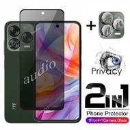 Nubia V80 Design 4G Nubia V70 Design 4G ฟิล์ม2in1ส่วนตัวดีไซน์ ของ พร้อมฟิล์มเลนส์สำหรับ ZTE Blade V