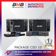 BMB PACKAGE CSD 10, BMB Karaoke System Package Consisting of Amplifier, Speaker and Wireless MIcroph