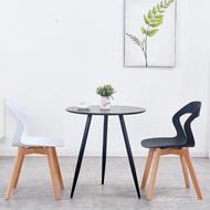 Ehang Nordic Kerusi Makan Kayu Pepejal Kerusi Komputer Rumah Kerusi Sandaran Mudah Moden Kerusi Bili