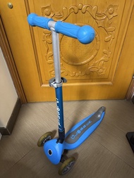 Globber 兒童三輪滑板車 藍色