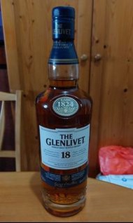 2014裝瓶舊裝 Old ver. 2014 bottled The Glenlivet 18 years single malt scotch whisky 700ml abv 43% 舊裝格蘭利威