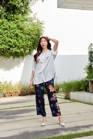 ชุดนอน Muslin Pajamas Collection Muslin Pet รุ่น Puppy Carnival Brown (T3231 T3232)