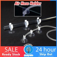 🐟READY STOCK🐟 Aquarium 4 mm 20 mm Air Tube Air Hose PVC Tube Holder Suction Cup