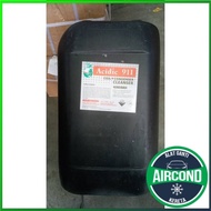 MORE POWER STONGER * Air Conditioner Coil Cleaner Chemical Acidic 25 Litre red ACK