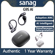 New Sanag G9S Ai Bluetooth headset active noise cancellation open hanging ear wireless ear running