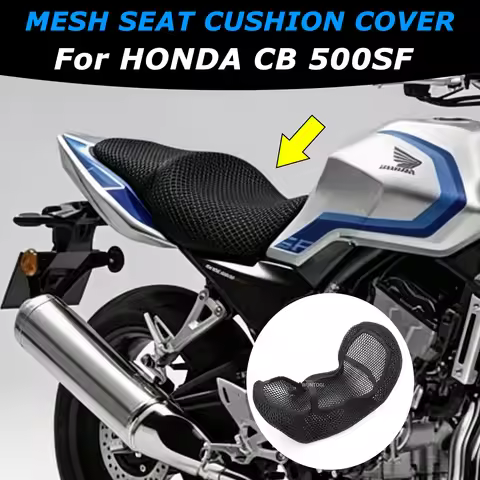 Latest 2026 Motorcycle Seat Covers Heat Insulated Breathable Nylon Honeycomb Mesh Protection Cushion