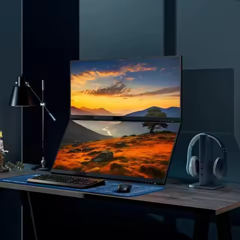 Joint innovation INNOCN 29-inch upper and lower screen combination multi-window office screen dual-s