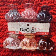 DC 505 Jedai transparent Dclip 5cm women's hair accessories