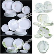 🔥ORIGINAL USA! 18PCS CORELLE DINNER SET /SET PINGGAN MANGKUK KACA CORELLE MURAH
