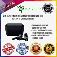 Razer Hammerhead True Wireless 2021 Chroma RGB Earbuds Active Noise Cancellation ANC
