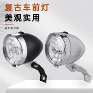 Bicycle Headlight Mountain Bike Retro Headlight 3LED Cycling Light Bike Headlight Night Riding Equip