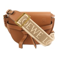 LOEWE 牛皮皮革Gate Mini金扣肩背袋