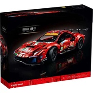 [LEGO] Tương thích với khối xây dựng LEGO cho bé trai mô hình xe thể thao Ferrari GTE Rally 488 đồ c