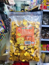 [Ready Stock] 1KG Gold Coin Chocolate / Colourful Coin Chocolate HALAL