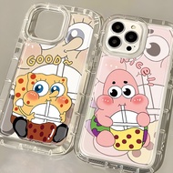 Cute Sponge Baby Phone Case OPPO Reno 4F Reno5/Reno5 5G Reno 10 Pro+ 5G
