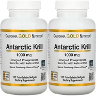 California Gold Nutrition Antarctic Krill Oil, Omega-3 Phospholipids with Naturally Occurring Astaxa