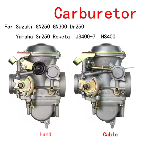 Motorcycle Carburetor Carb For Suzuki GN250 GN300 Dr250 For Yamaha Sr250 Roketa Jianshe JS400-7 Hens