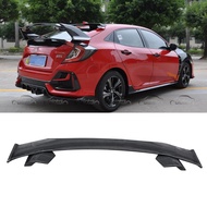 Carbon Fiber Rear Spoiler Tail Wing Boot For Honda Civic FK7 FK8 Hatchback 5DOOR ONLY