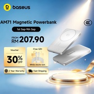 【CCC Certified】Baseus AM71 5000mAh Magnetic Power Bank 22.5W USB-C & 7.5W/15W Wireless Charging 6.9m