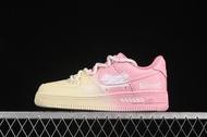 Nike Air Force 1’07 Low Purple Butterfly 手繪塗鴉 粉黃信仰_KRlXA