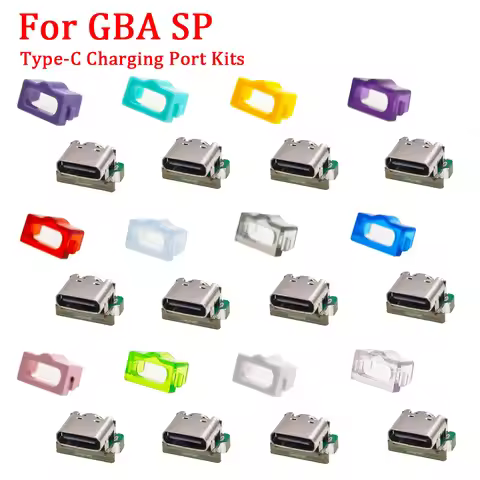 USB-C Charging Port for Gameboy Advance SP GBA SP, Easy Replacement, Faster Charging, Durable Design