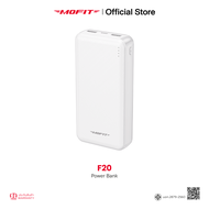 MOFIT แบตสำรอง Powerbank 20000mAh  F20 จ่ายไฟ Output ช่อง USB เท่านั้น รับประกัน1ปี