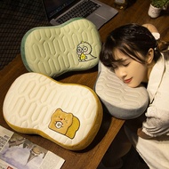 Summer Pillow Cat Belly Sleep Helping Pillow Office Ice Silk Nap Latex Small Pillow Student Dormitory Cervical Support
