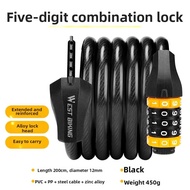 West Biking | Security Thick Long Chain Lock