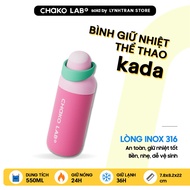 KADA 316 Stainless Steel Sports Thermos Bottle 550ml Chakolab ️ Genuine