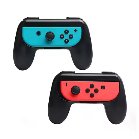 2PCS Gamepads Grip Handle for Nin-tendo Switch Joypad Stand Holder Case with ABS for Switch JoyCon G