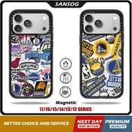 NBA Basketball Caseti Protective Case Suitable for iphone Phone Case 17promaxair/16/15/14/13/12
