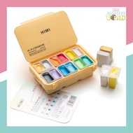 HIMI Metallic Jelly Gouache Paint Set, 12 Colors 12g, Jelly Cup Design, Travel carry, Gouache Paint