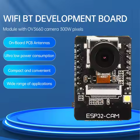 ESP32-CAM WIFI Bluetooth-compatible Development Board Micro USB Type-C CH340G with OV2640 OV3660 Cam