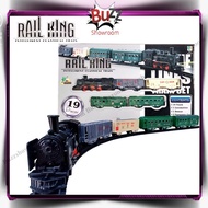 Rail KING TRAIN SET CHILDREN'S TOYS 19 SET ELECTRIC TRAIN TRAIN TRAIN TRAIN