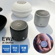 スピーカー bluetooth 防水 防塵 (正規代理店) EWA Bluetooth スピーカー A106Pro ケース付 スマートホン 小型 お風呂ワイヤレス スピーカー 車 小型 ポータブルスピ