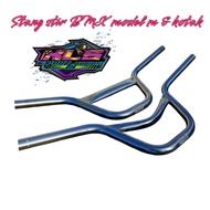 BMX STEERING M BMX HANDLEBAR M LONTONG MODEL HANDLEBAR THICK IRON MATERIAL Bmx Size 20