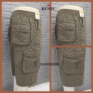 KENDY size 27-44 7/ 8 CARGO PANTS (below the knee) CARGO SHORTS WITH RUBBER WAIST CARGO SHORTS WITH 