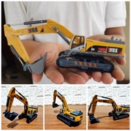 Project Bundo Diecast Truck Excavator Alloy - Miniature Construction Backhoe Truck