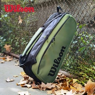 Wilson Wilson BLADE Shoe Clothing Accessories Tennis Bag Handbag 6-Pack Tennis Racket Bag Men Women 