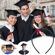 resultso|  Graduation Cap Headband Hair-friendly Graduation Cap Accessory Securely Attach Your Grad Cap with Doctor Cap Holder Headband Comfortable Fit 1pc/2pcs Options Available
