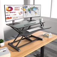 Ergonomic Height Adjustable Desk Adjustable Laptop Stand Sit-Stand Lift Desk/Pneumatic Stand/Standing Laptop Desk Stand