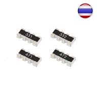 10pcs 0603 8P4R 0R-200R Ohm 2*4P Network Resistor SMD array
